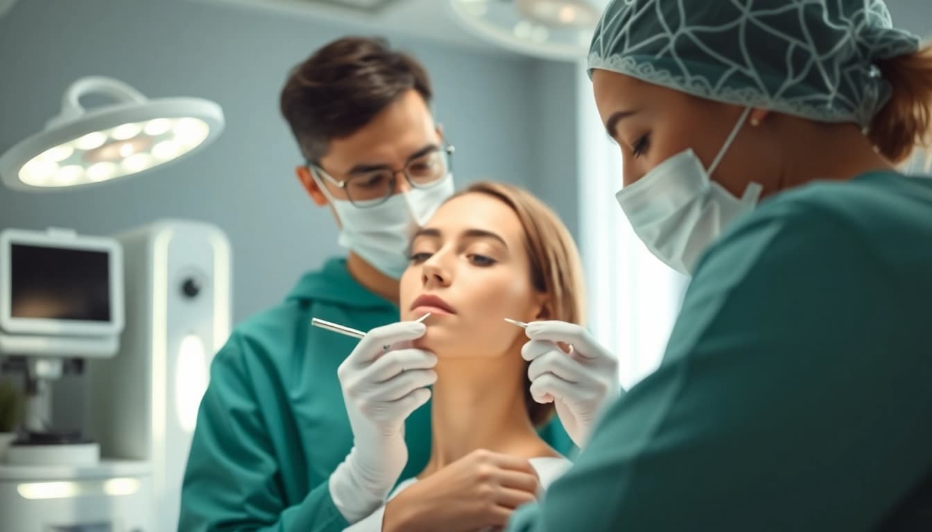 Erfahrene Chirurgin bei Kirkegaard Aesthetics, die ästhetische Behandlungen durchführt.