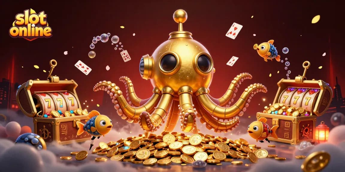 Menangkan permainan slot online dengan menghadapi jackpot dan keberuntungan dalam ilustrasi 3D yang memukau.