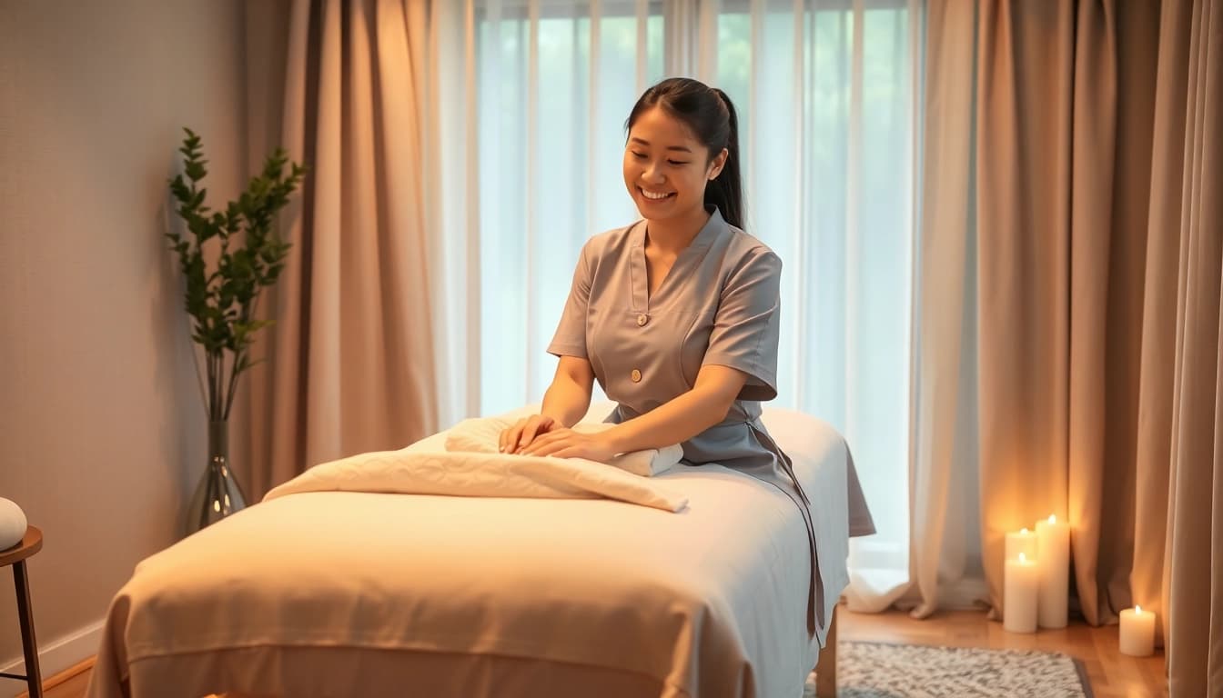 전문 치료사가 차분한 서비스를 제공하는 평온한 환경에서 최고의 수원출장마사지 경험을 누리세요.