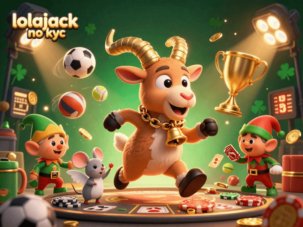 Engage in thrilling action with lolajack no kyc as festive characters energize a holiday-horror casino.
