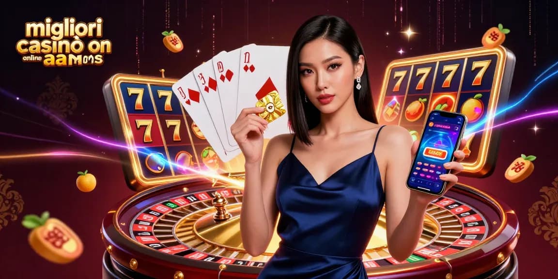 Vivi l'emozione nei migliori casinò online non aams con elementi di gioco vibranti e immagini immersive.