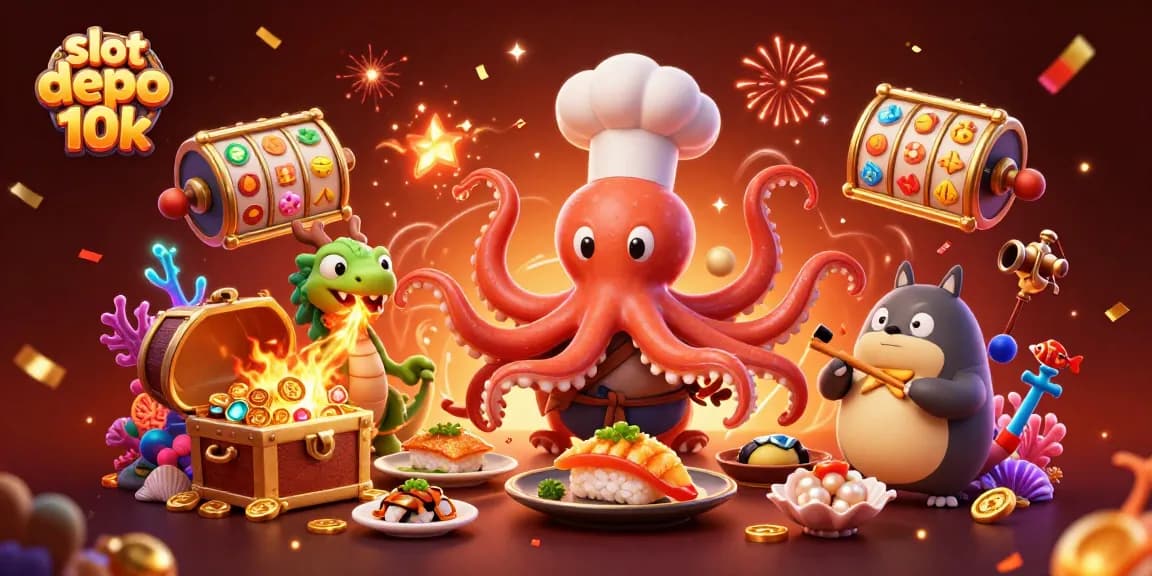 Slot depo 10k menawarkan pengalaman menang yang seru dengan elemen slot dan harta bawah laut menarik.