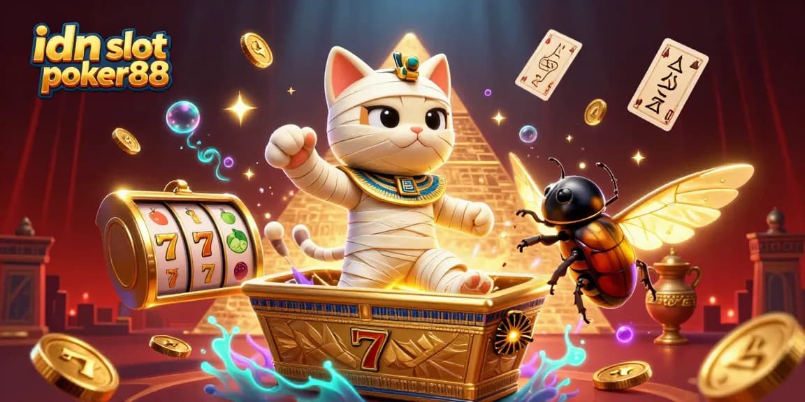 Spin jackpot reels and win big with idn slot poker88 in a vibrant casino scene