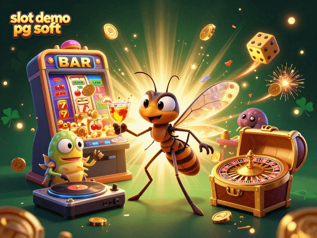 Experience thrilling slot demo pg soft games with vibrant 3D characters and casino elements.