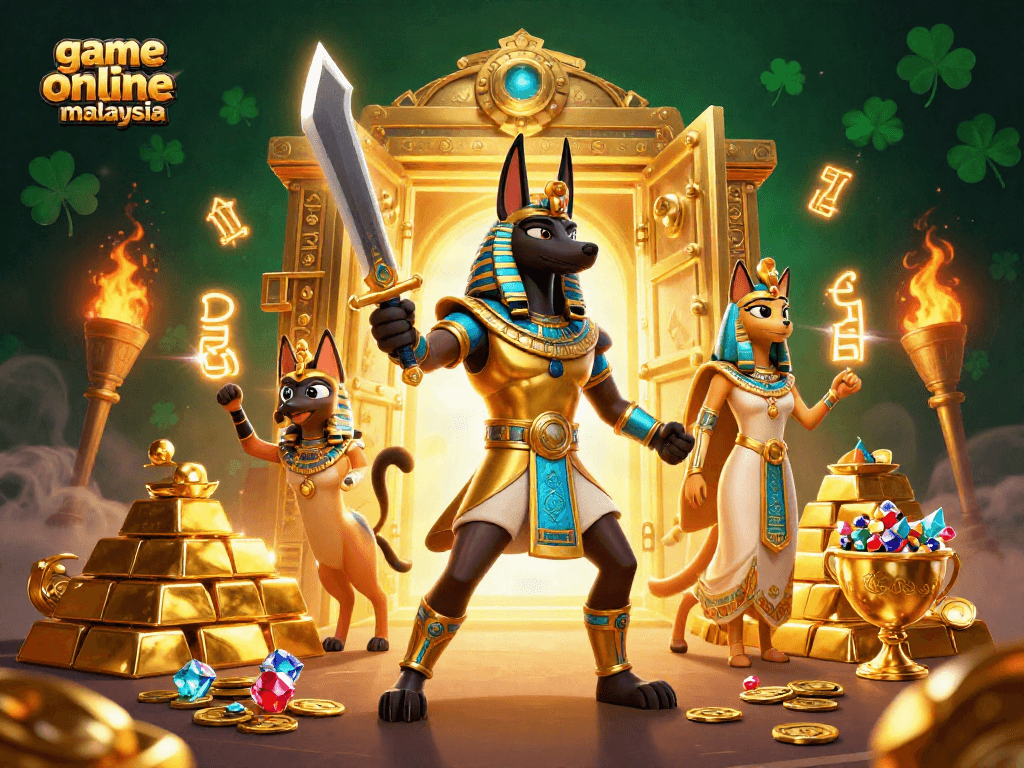 Experience thrilling game online malaysia with fortune-exuding treasures and mythical figures.