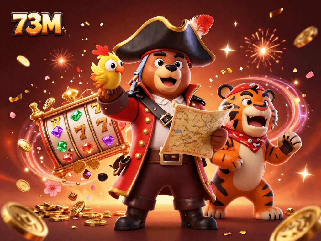 Entre no jogo com 73M, onde um ousado capitão e seu tigre exploram as riquezas da sorte.