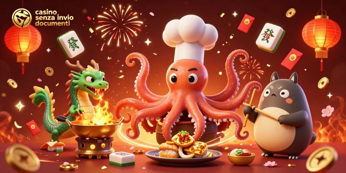 Immergiti nell'eccitazione dei casino senza invio documenti in questa vibrante illustrazione 3D.