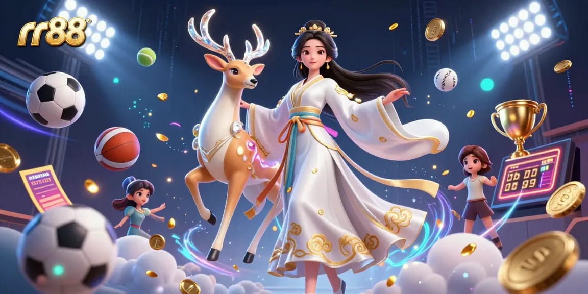 Win big at rr88 with a dynamic 3D scene featuring exciting betting elements and stunning visuals.