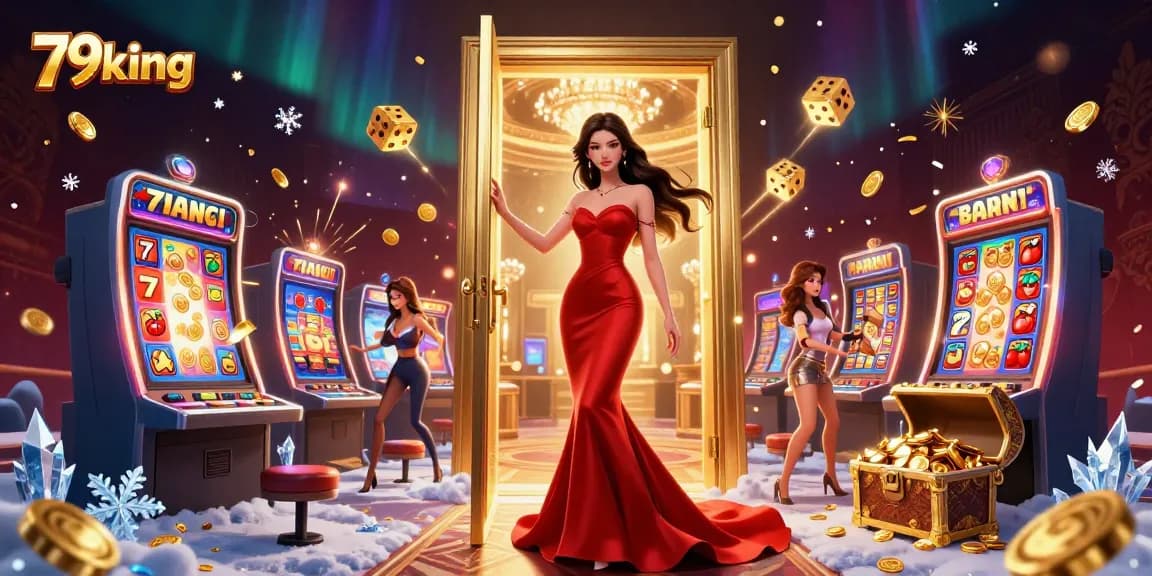 Experience the thrilling world of 79king with a dazzling casino scene showcasing vibrant action and alluring rewards.