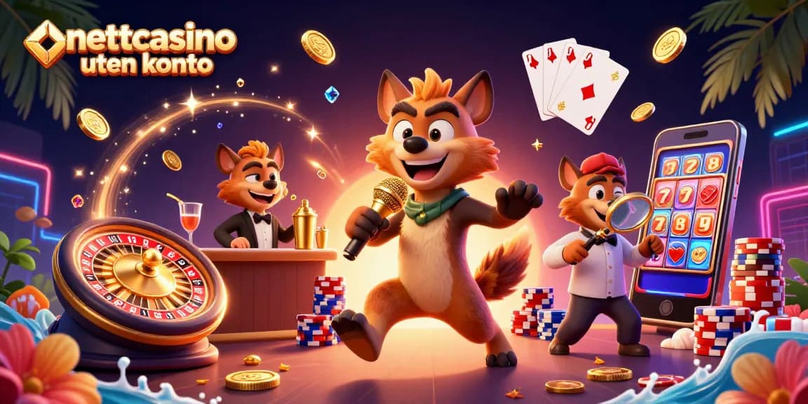 Live spilleopplevelser med nettcasino uten konto hvor hyener underholder i et kasino
