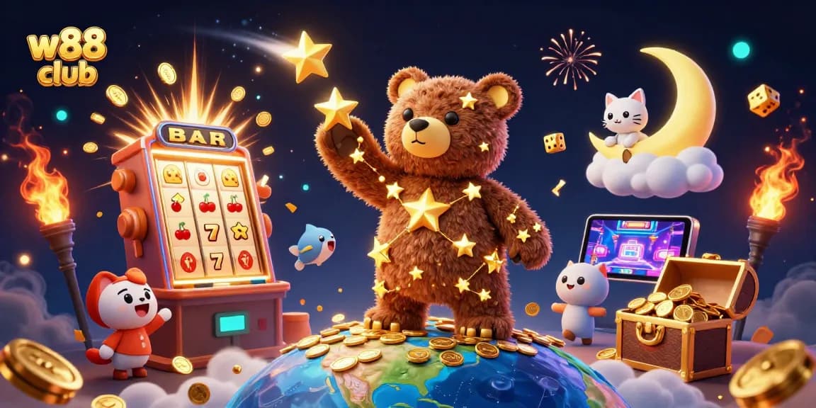 Hòa mình vào thế giới giải trí của w88 club với hàng loạt trò chơi hấp dẫn.