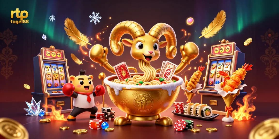 Experience thrilling gameplay with rtp togel88 in a captivating animated casino scene featuring dynamic characters.