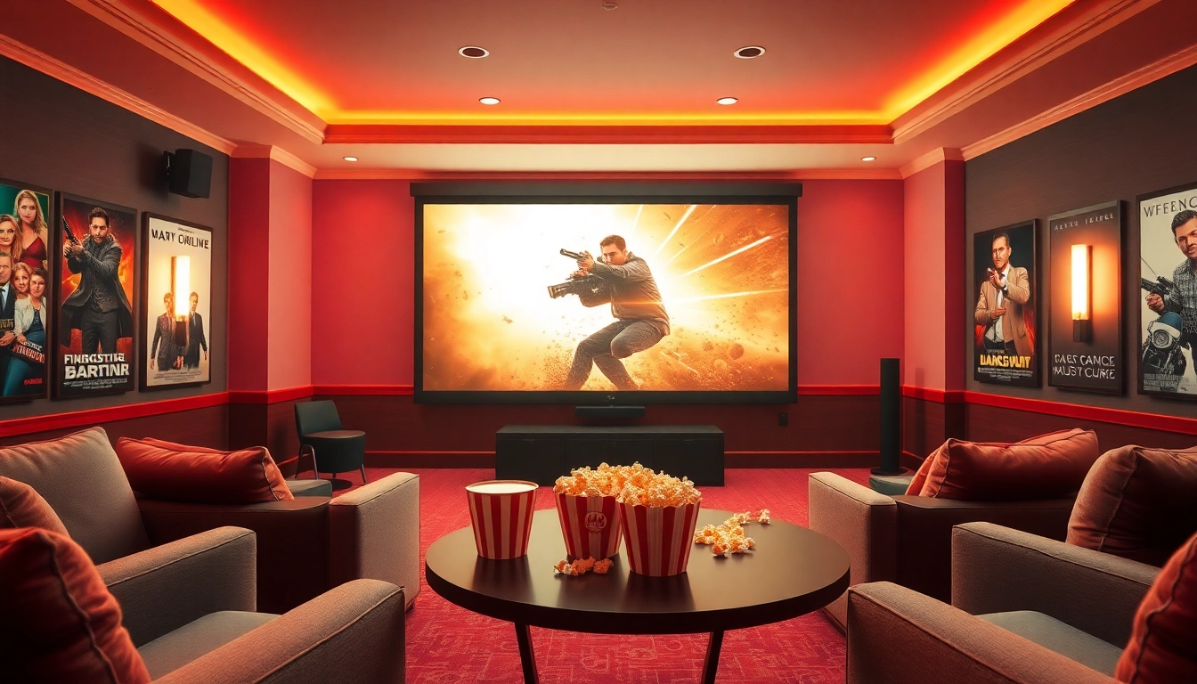 ดูหนังออนไลน์ ด้วยบรรยากาศห้องชมภาพยนตร์ที่น่าตื่นเต้นและหน้าจอขนาดใหญ่