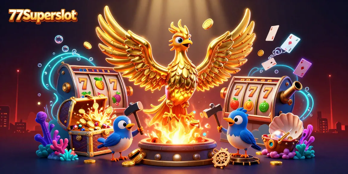 77Superslot menawarkan kesempatan menang besar dengan desain slot yang menarik dan menguntungkan.