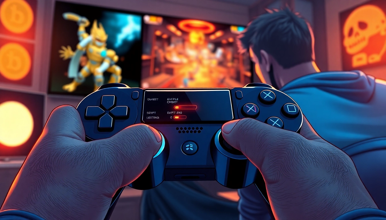 Enhance your gameplay with the Best Cronus zen script settings showcased on a gaming controller.