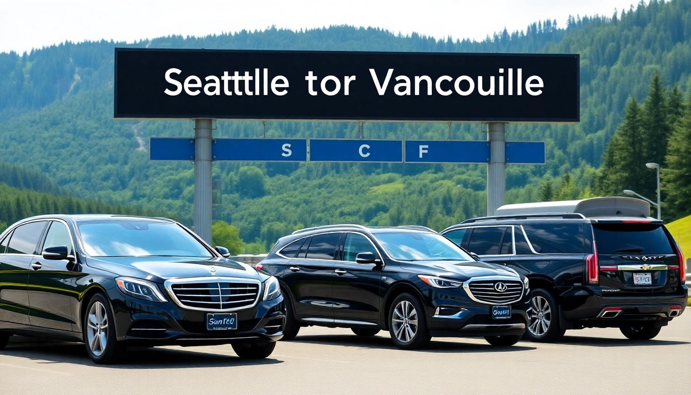 Experience seamless seattle to vancouver car service with luxury vehicles and professional chauffeurs.