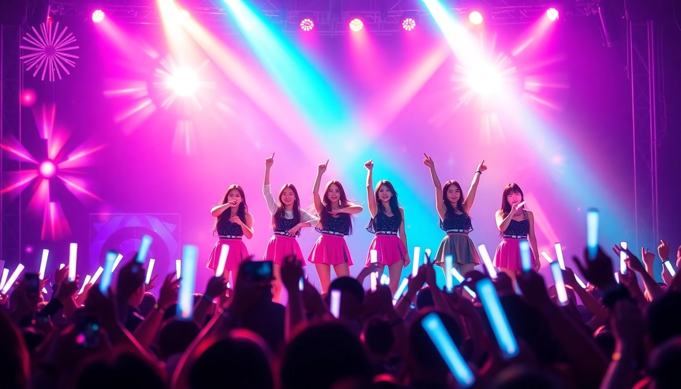 Catch the latest Blackpink news as the iconic K-pop group performs live, dazzling fans with their energy.