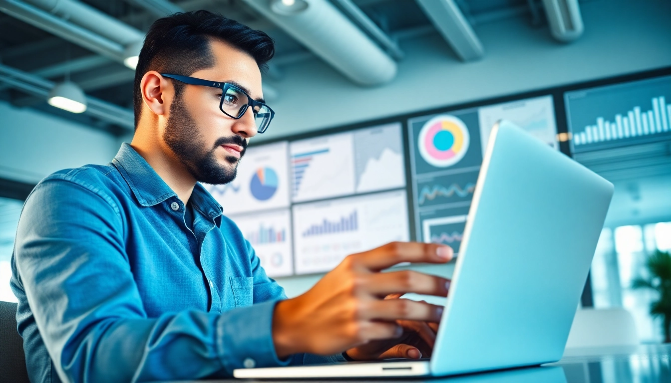Analyze website data using https://vj88.online/ in a modern, productive workspace.