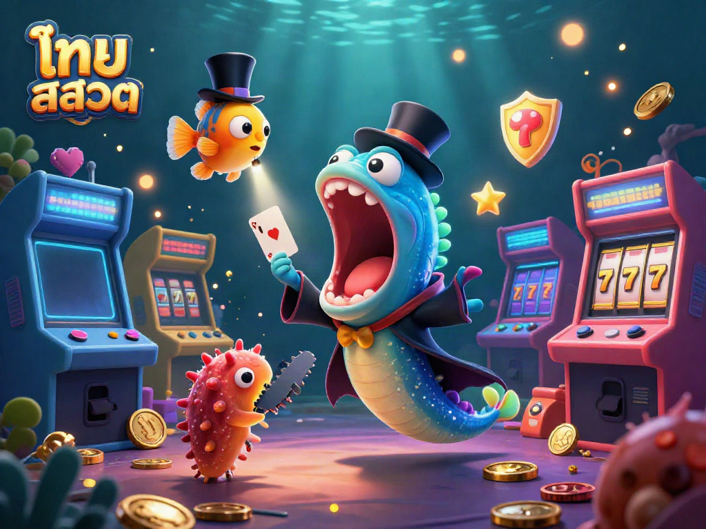 Play exciting ไทย สล็อต games with vibrant 3D illustrations featuring magical sea creatures.
