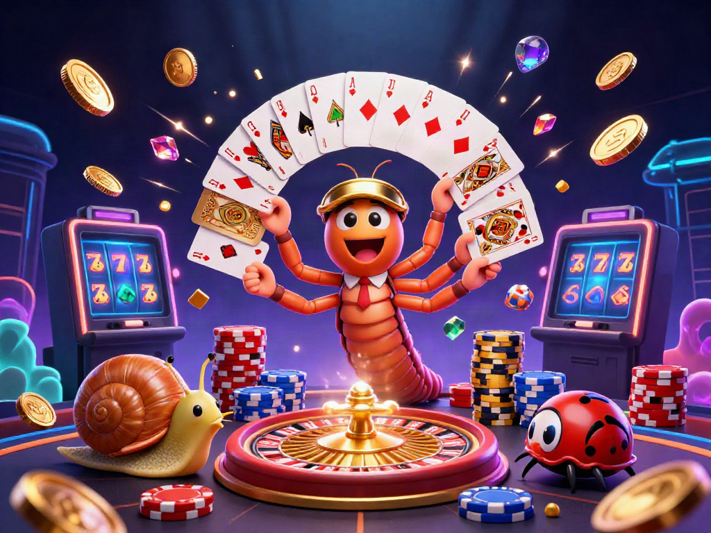 Spin the reels and discover สล็อต excitement with animated casino characters and vibrant gameplay elements.
