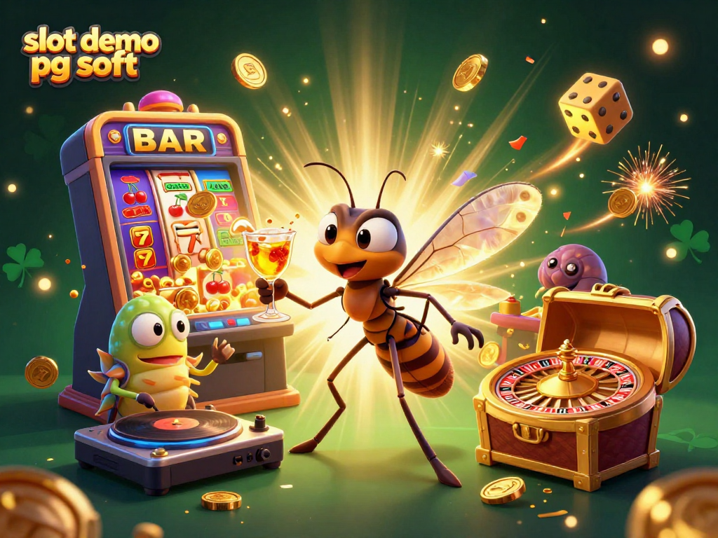 Experience thrilling slot demo pg soft games with vibrant 3D characters and casino elements.