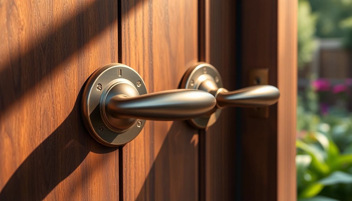 View of elegant door handle manufacturers showcasing unique designs and craftsmanship.