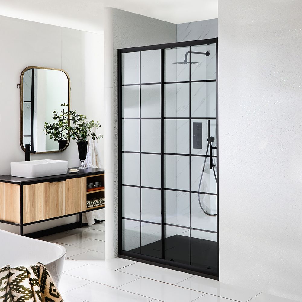 Maximize Impact with a Shower Door Black Frame