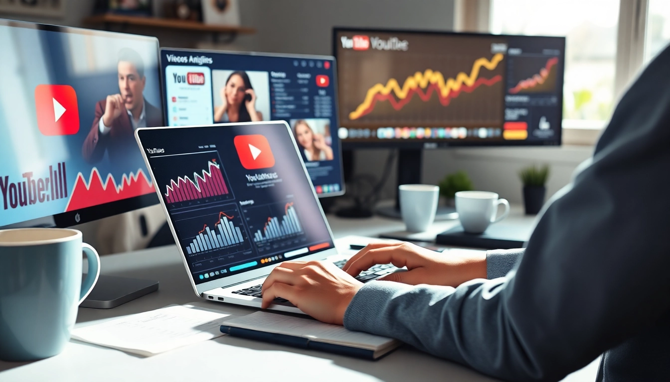 youtube 再生回数 購入に関連する動画分析するマーケティングシーン