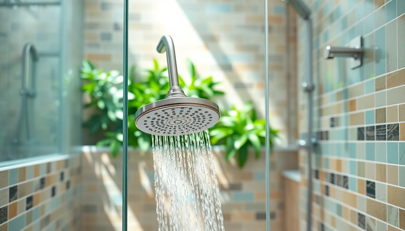 Experience elegant showers Australia in a modern bathroom, showcasing tranquil design and premium features.