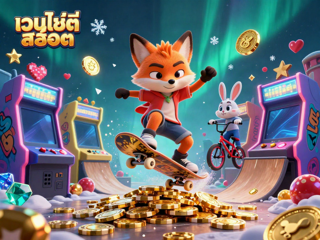 สล็อตเว็บตรง: ภาพการเล่นคาสิโนที่น่าตื่นตาตื่นใจกับการ์ตูนตัวละคร
