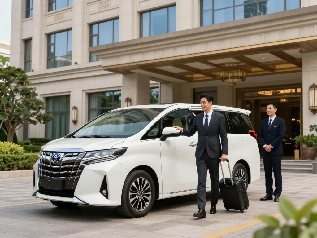 Thuê một chiếc Toyota Alphard sang trọng với dịch vụ tài xế chuyên nghiệp cho trải nghiệm du lịch cao cấp.