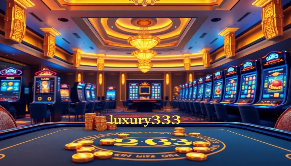 Menangkan permainan di luxury333 dengan suasana kasino mewah dan antusiasme yang tinggi.