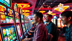 Menangkan permainan bandar toto 4d slot dengan suasana kasino yang meriah