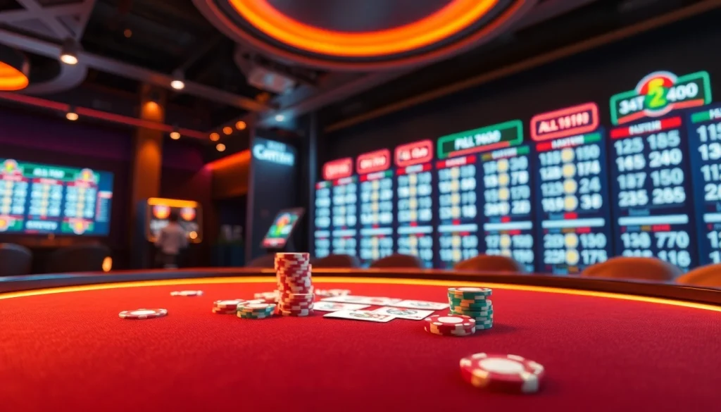 Menangkan taruhan bandar toto di meja permainan yang mengesankan.