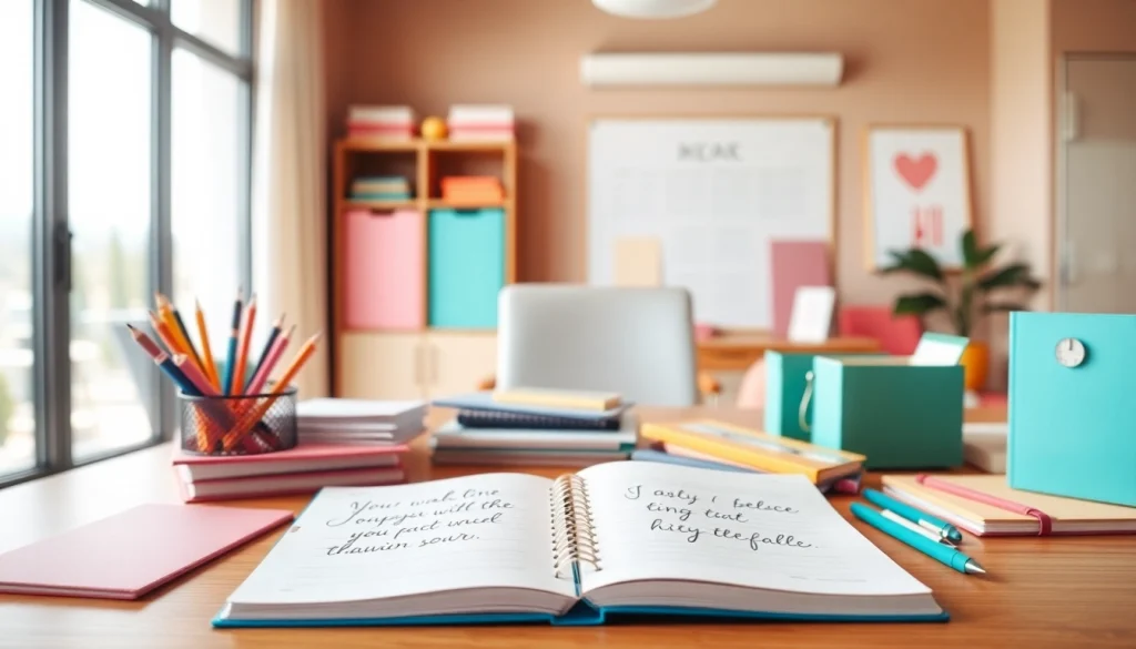 Showcase of stationery suppliers uk with organized office supplies and stylish desk accessories.