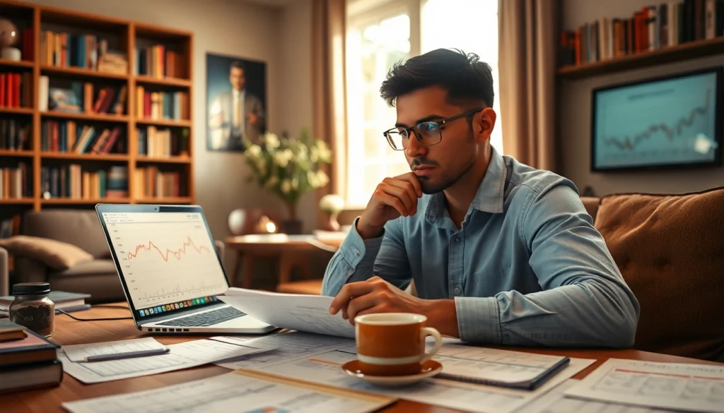 Toto togel analisis statistik sambil menikmati kopi di ruang tamu yang nyaman.