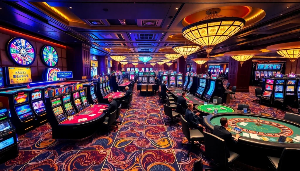 Gamblers engaging in exciting casino games, embodying the thrill of "Nếu như vậy bám vào đây" strategies in action.