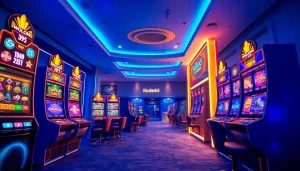 Kode4d vibrant online gaming platform featuring exciting slot machines and user-friendly interface.