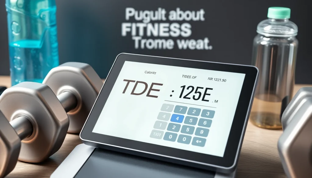 Calculate your Total Daily Energy Expenditure with this TDEE calculator interface on a modern device.