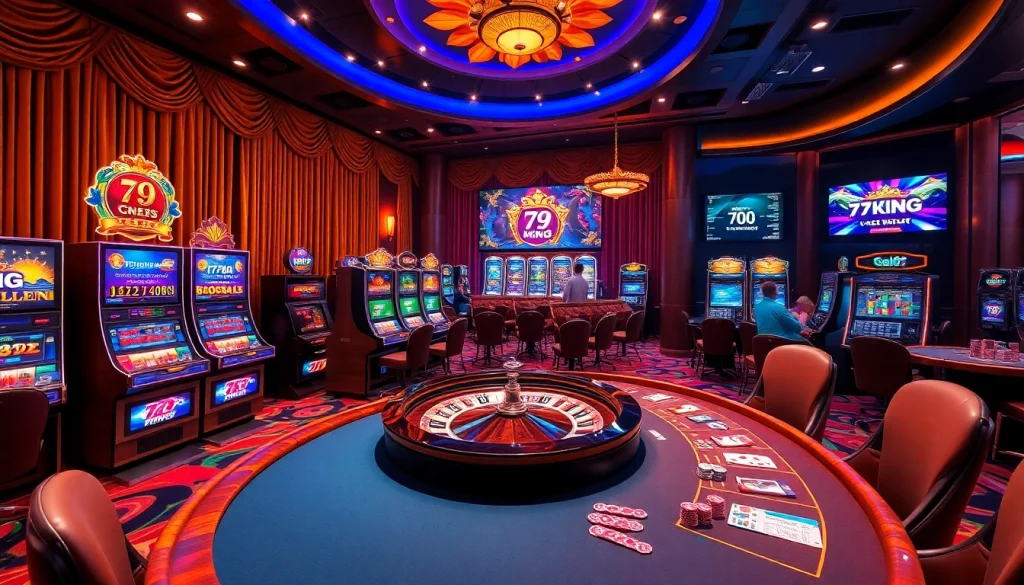 Experience luxury gambling thrills at https://79king2.sa.com/ with vibrant slot machines and exciting poker games.