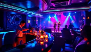 Experience the vibrant nightlife at Club sxm's premier venue in St Martin, featuring stunning performances and cocktails.