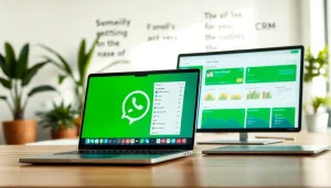 What is a CRM for WhatsApp integrating customer conversations with a sleek dashboard
