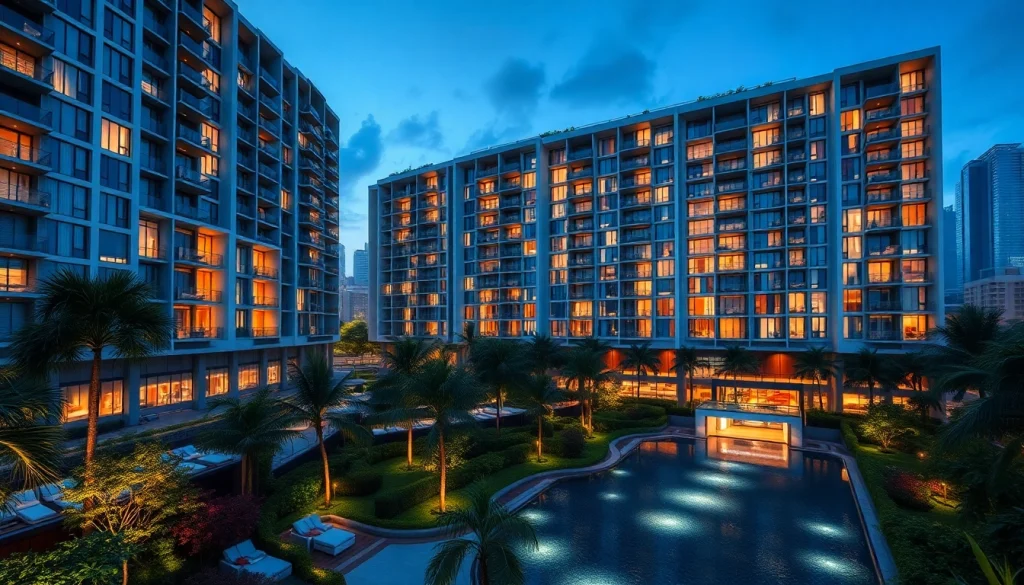 Showcase the luxurious Executive Condominium at Tampines St 95 EC with modern architecture and serene gardens.