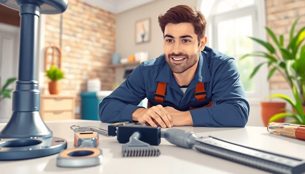 Plumber fixing pipes at https://speedyservicestoday.com.au, showcasing expert services and tools.