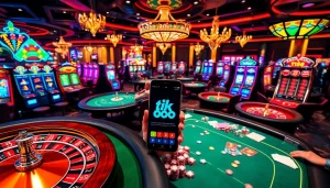 Trải nghiệm cảm giác hồi hộp tại casino tik 88 với các bàn chơi sống động và những trận đấu đậm chất kịch tính.