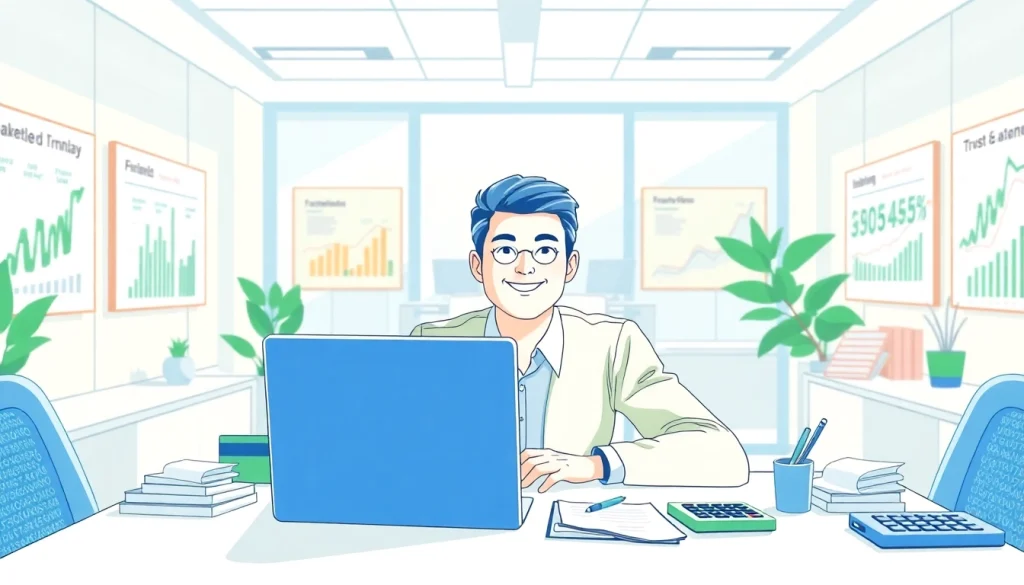 카드깡으로 현금을 받아보는 상징적인 금융 거래 장면