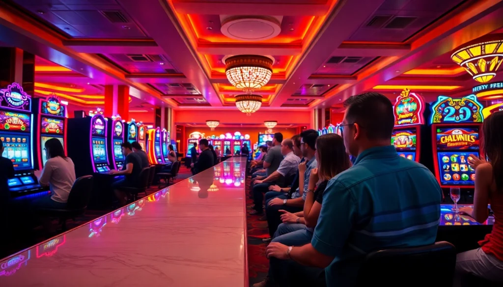 Menangkan pengalaman istana777 bet dengan para pemain di lingkungan kasino yang ceria.