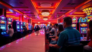 Menangkan pengalaman istana777 bet dengan para pemain di lingkungan kasino yang ceria.