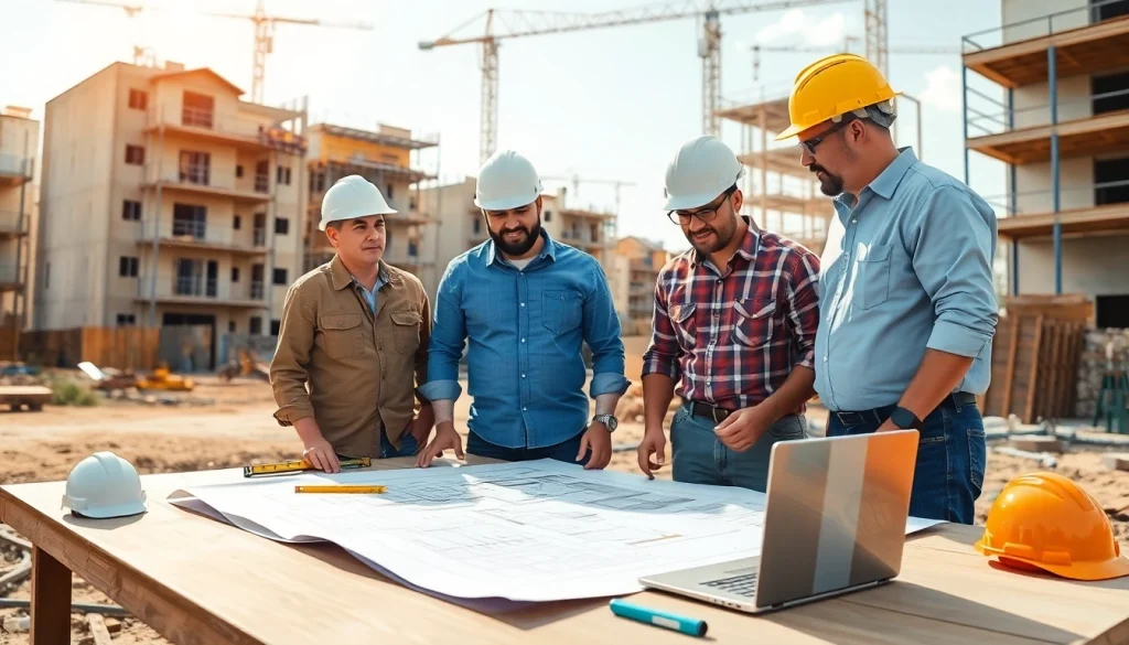 Builders collaborating in Texas to highlight the Texas association of builders.