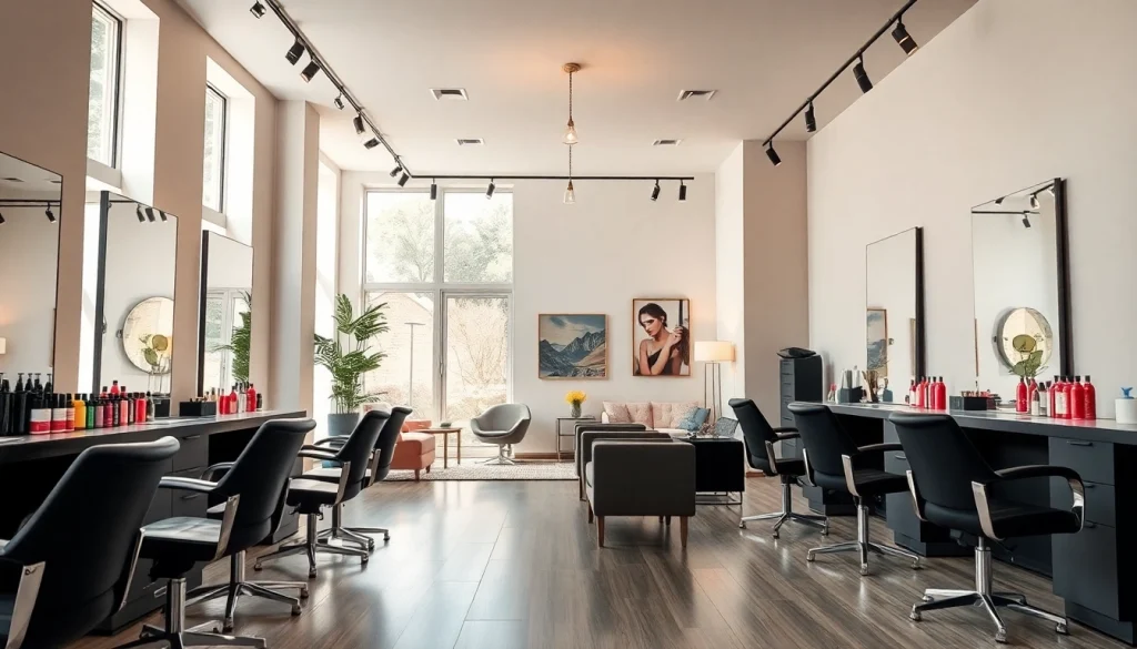 Salon Craiova cu interior modern și eleganță, oferind servicii de frumusețe premium.